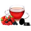 caffe' duetto Tisana ai Frutti di Bosco in capsule compatibili A Modo Mio - Box da 50 pezzi