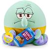Snackles, peluche personaggio SpongeBob Squarepants da 35 cm di ZURU, peluche con accessorio snack(SQUIDWARD TENTACLES)
