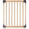 Safetots Open Plan Stair Case Custom Fit Gate (60cm Panel Wood, wood)