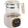 vinnyooc 1.3L Riscaldatore Biberon, 72 Ore Termostato, Preparatore di Biberon Acciaio inossidabile, Temperatura 37-95℃ per Soggiorno Cucina Camera da Letto Ufficio