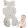 Generic Cuscino refrigerante per seggiolino auto, tappetino rinfrescante per passeggino, cuscino universale in cotone, 40 x 72 cm, morbido cuscino fresco, traspirante, tappetino estivo per seggiolino auto per