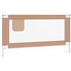 vidaXL Sponda Letto di Sicurezza per Bambini Talpa 150x25cm in Tessuto