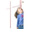 Generic Grafico 'altezza dei bambini - Misuratore della crescita da parete per bambini, grafico 'altezza dei bambini in ABS | Misurazione 'altezza del bambino riutilizzabile, grafico della