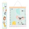 Rapidbok Tabella di Altezza per Bambini, Bambini Altezza Crescita Grafico Misurazione, Metro Graduato per Bambini, con Motivo a Volpe, per Nursery Ragazzi e Ragazze, 131 x 25 cm
