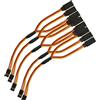 VUNIVERSUM Servo Y Cavo di prolunga V a Y, splitter compatibile con JR Futaba Robbe Graupner Hitec 15 cm 22AWG RC (10 pezzi)