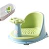 Liakyunf Seggiolino Da Bagno Per Bambini | Sedia Da Vasca Antiscivolo Per Bambini,Supporto Sicuro Portatile Per Il Bagno A Casa Viaggi Spiaggia Piscina Bagno E Campeggio