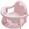 Tuxxjzm Seggiolino da bagno per bambini, sedile di supporto per vasca da bagno per bambini, sedile pieghevole antiscivolo per vasca da bagno per bambini, seggiolino per vasca da bagno per bambini da 6 a 18