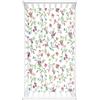 Odot Lenzuolo con angoli Lenzuola Carrozzina Neonato, Fiori Motivo Bambino Cotone Coprimaterasso, Lenzuola per Culla Babybay (Fiore viola,80x160 cm)