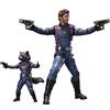 TAMASHII NATIONS Bandai GOTG 3 - Star-Lord & Rocket Raccoon - Figurine S.H. Figuarts 6-15cm