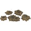 Warlord Games Fori di conchiglia e crateri da tavolo Wargaming Scenery per Bolt Action