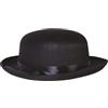 P'tit Clown 35161 Cappello in Feltro a Bombetta per Bambino, Nero