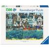 Ravensburger - Puzzle 1500 Pezzi Habour Of Wonders | Puzzle Per Adulti 1500 Pezzi | Puzzle Adulti Per Bambini Dai 14 Anni In Su | Regalo Compleanno Per Bambini Dai 14 Anni In Su | Misure 80x60cm