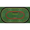 Mondo Tessuti - Tappetino da gioco - Texas Hold'em Poker Black Jack Roulette - Alta Qualità Made in Italy (Poker Verde)
