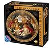 D-Toys Madonna del Magnificat di Botticelli - Puzzle tondo 525 pezzi