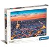 Clementoni - 31815 Collection Puzzle - Paris View - 1500 Pezzi - Made In Italy - Puzzle Adulto