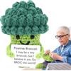 Generico Giocattolo Positivo,Bambola Broccolo Motivazionale | Giocattolo e Divertente a Forma di Broccolo, Decorazione per Scrivania, Regalo per Studenti, Insegnanti, Infermiere, Compleanno e Natale