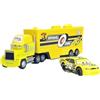 Yestree Auto da corsa per bambini, giocattolo Cars, set da 2 pezzi, veicoli, figurina, furgoni, modellino auto, bambini, compleanno/ricompensa (n. 74)