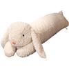NTHFECG Cuscino per chi dorme sul fianco, 80 cm, orsetto lungo e coniglio, con clip sulla coscia, perfetto regalo di Pasqua e regalo di compleanno, morbido cuscino in velluto per bambini e adulti (coniglietto