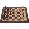 SQUARE GAME SQUARE - Scacchi da Torneo Professionale n. 5 WENGE - Scacchiera in Legno - Pezzi degli Scacchi - Staunton 5