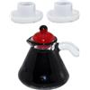 HANABASS Caffettiera e Tazze in Miniatura Per Casa Delle Bambole Di Bollitore Per Caffè Espresso Accessori Per Cucina Riutilizzabili e Resistenti