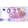 2 EURO COMMEMORATIVI Banconota da 0 Euro Germania · Terence Hill e Bud Spencer · Souvenir Zero €