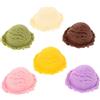 Warmhm Gelato Simulato in Plastica per Esposizione Decorativa Ufficio | Aspetto Realistico e Colori Vivaci, Creatività Fai, Sicuro per Vetrine e Ambienti di Lavoro