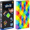 Keenso 72 Blocchi Twist Puzzle Toys, Fingertip Toy Fidget Snake Cube per Bambini Bambini