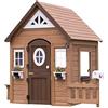 Backyard Discovery Aspen Casetta per bambini in legno | Casetta Bambini Giardino, Casetta Giardino Bambini | Casetta Giocattolo da Giardino con cucina incl accessori - 130 x 200 x 170 cm - 2/10 anni