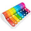 Fat Brain Toys Rock 'n Roller Piano, giocattolo e regalo per bambini di 12 mesi, 1, 2, 3 anni, giocattolo musicale, strumento educativo