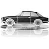 4R Quattroerre.it Modellino Sagoma Incisa Auto Alfa Romeo Giulietta Sprint in Acciaio Inox