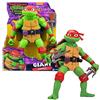 TEENAGE MUTANT NINJA Giochi Preziosi - Raffaello Tartarughe Ninja Caos Mutante, Raffaello Gigante in versione Action Figure Articolata da 30 cm, Personaggio con Armi da Combattimento, Per Bambini dai 4 anni