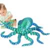 Generic Polpo stampato 3D flessibile, polpo stampato 3D, giocattolo di animali di polpo, stampa 3D, creatura marina impegnativa e anti-stress, ornamento creativo per la decorazione della casa, cestino
