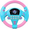 Patifirst Volante Giocattolo Per Bambini E Simulatore Di Guida, Volante Auto Per Bambini Da Attaccare In Macchina, Regalo Educativo Precoce, Con Effetti Luminosi E Sonori Musicali Per Ragazzi E Ragazze