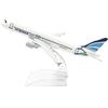 TECKEEN 1/400 Scala A320 Air BUSAN Metal Airplane Modello Lega Modello Modello Diecast Aereo Modello per Raccolta