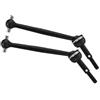 GPM Steel #45 Rear CVD Drive Shaft for 1:10 Tamiya DT03 / TT02B - 1Pr Black