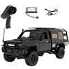 Puleuroy 2.4G Full Scale Pickup Short Truck 4WD Climbing Car RC Car Giocattolo Telecomandato per MN Modello MN82S 1:12 Nero