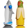 AMZLORD Gioco Interattivo per Famiglie: Banana, Scimmia VS Squalo - Toss & Stand, Giochi da Tavolo for Ritrovi, Feste, Gruppi di Adulti e Bambini