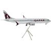 GeminiJets Gemini Jets G2QTR1243 Boeing 737-MAX8 Qatar A7-BSC 1:200 Modellino di aereo, Bianco