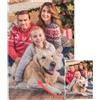 Generic Puzzle in legno personalizzato da foto 300/500/1000 pezzi Puzzle personalizzato regalo per amici, familiari, amanti, matrimoni e grandi giorni (regolare-verticale)..