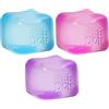 Schylling Needoh - Giocattolo sensoriale a forma di cubo con un super solido Squish, ritorna sempre alla sua forma quadrata, i colori possono variare, confezione da 3