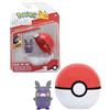 Pokémon Pokeball Play Figure with Pokeball of Your Choice, Pokemon | Clip N Go | Action Figures: Morpeko Carbon Vapor Mode