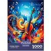 UXINYOUME Violin Music Puzzle Impossibili 1000Pcs Decorazione Per La Casa. Rilassamento E Intelligence Per Adulti E Bambini Da 12 Anni 70x50cm/1000pcs