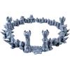 3D Vikings Orc Camp: set di barriere e recinzioni modulari, crea scenari dinamici sul campo di battaglia, scala 28/32 mm