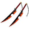 FEENOMENN FÉENOMENN Katana Demon Slayer Tengen UZUI - Confezione di 2 lame in legno colorate
