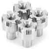 INJORA Dadi Ruota M2 8.5mm Dadi in Acciaio Inossidabile 4PCS per Upgrade Axial SCX24 AX24 1/24 RC Crawler