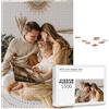 PSUNEY Puzzle Personalizzato Con Foto 35/70/120/200/300/500/1000/1500/2000/3000 Pezzi per Gioco Adulto Familiare Matrimonio Laurea Regalo