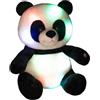 Generico Giocattoli Panda - Simpatico Peluche Luminoso | Bambola Adorabile Animale Da 32 Cm, Imbottito Con Animali Adorabili, Per Ragazzi, Ragazze, Bambini, Asilo, Casa, Divano E