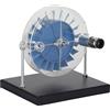 OPPWONG Turbine a Vapore con Girante Singola, Kit Modello Scientifico Giocattolo Educativo, Kit Modello in Lega di Alluminio e Plastica con Design di Apprendimento Meccanico, Ideale per Bambini