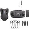 ISKDJBJG PRO Drone 4K HD Telecamera Doppia Fotocamera WiFi Nero Avanzato