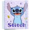 Generico Album per attività bambini con colori, disegni, stikers e forme Stitch